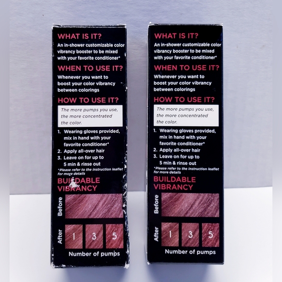 Schwarzkopf BROWN Color Boost Vibrancy Booster Up To 20 Washes (2 pack) - Picture 4 of 10